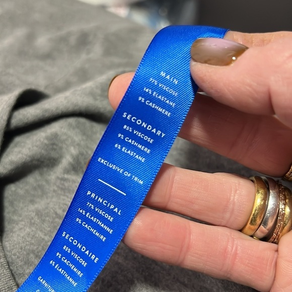 Kit and Ace NWOT Gray Cashmere Blend Sleeveless Everywhere Maxi Dress Size 8 - Picture 8 of 8